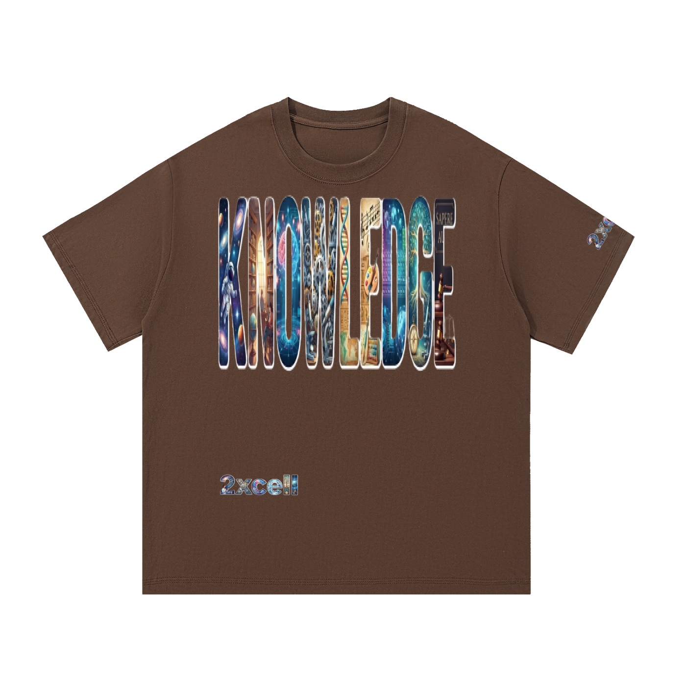 Knowledge Wisdom Essential Cotton T-Shirt
