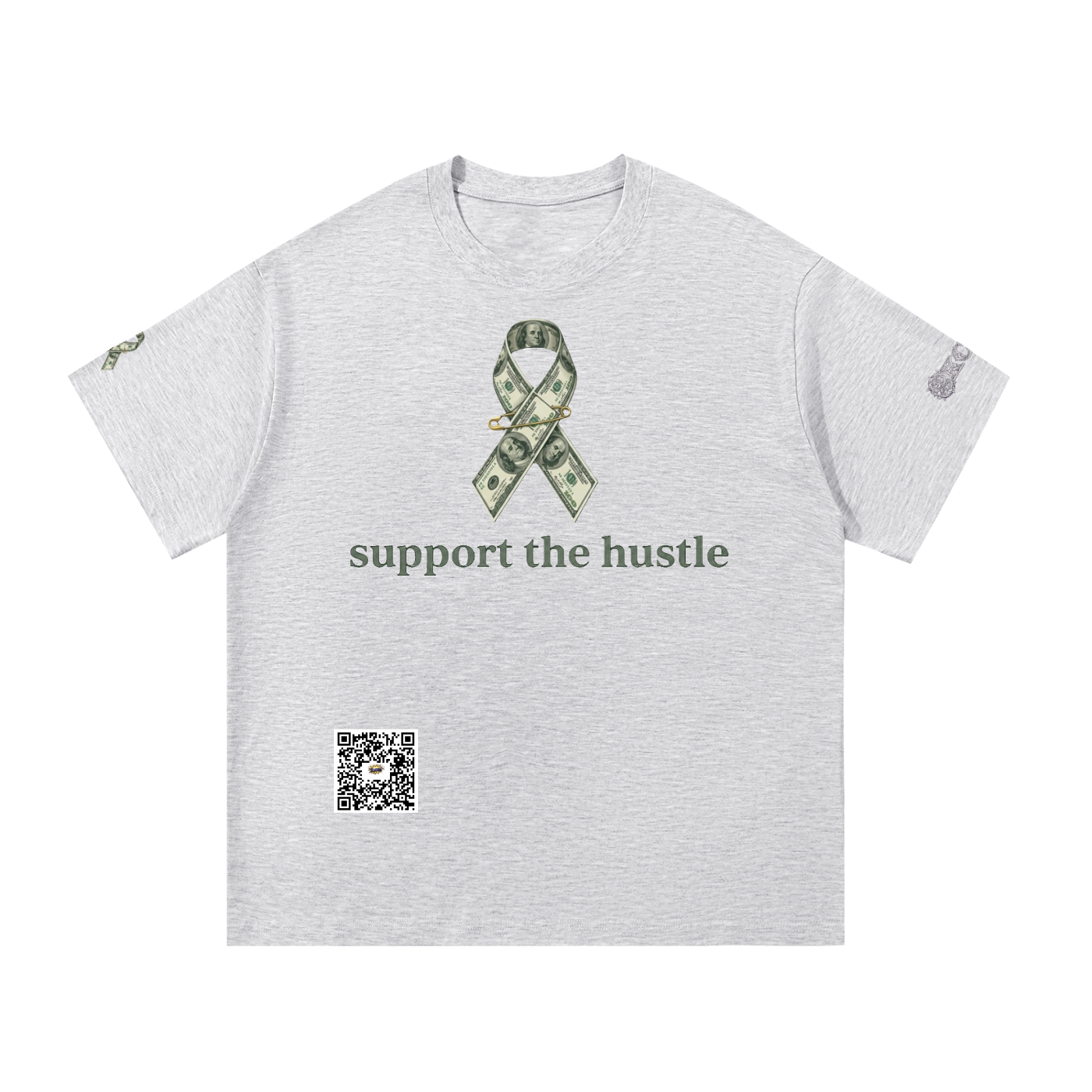 support the hustle (basic) Cotton T-Shirt