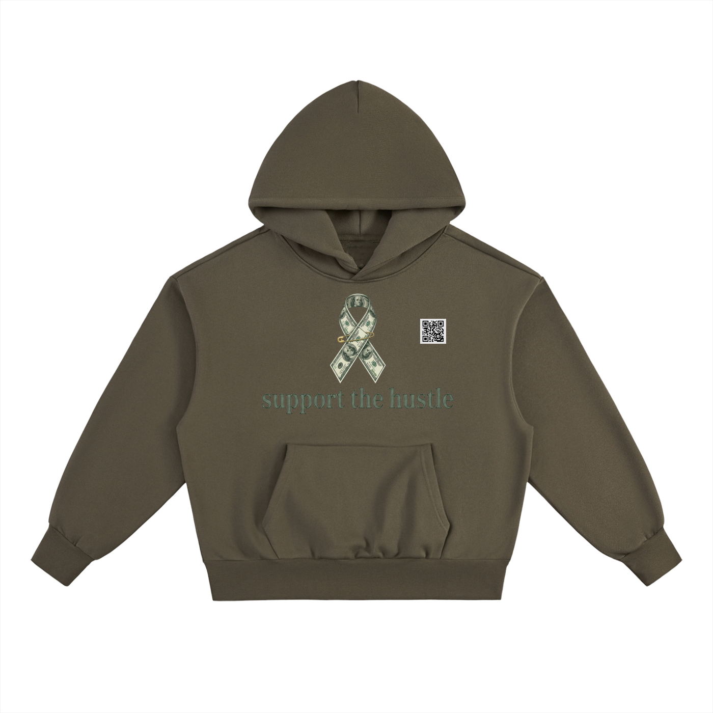 Support the Hustle Heavyweight Fleece Hoodie