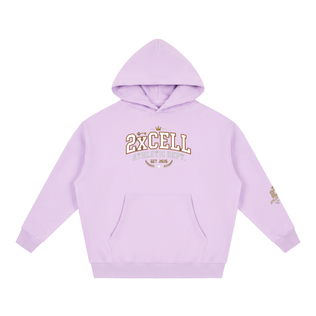 Athletic dept 2xcell Essential Oversized Boxy Fit Fleece Hoodie