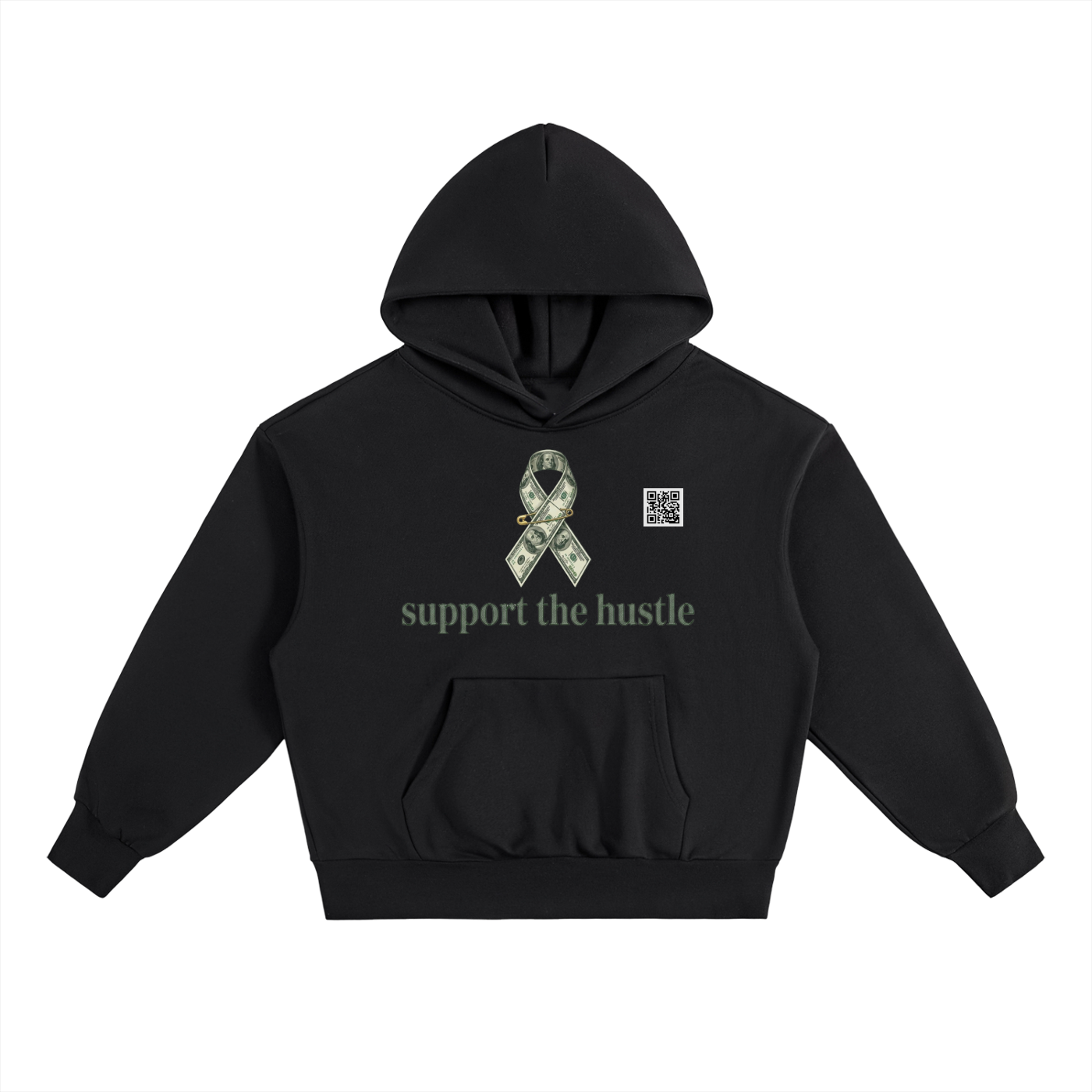 Support the Hustle Heavyweight Fleece Hoodie