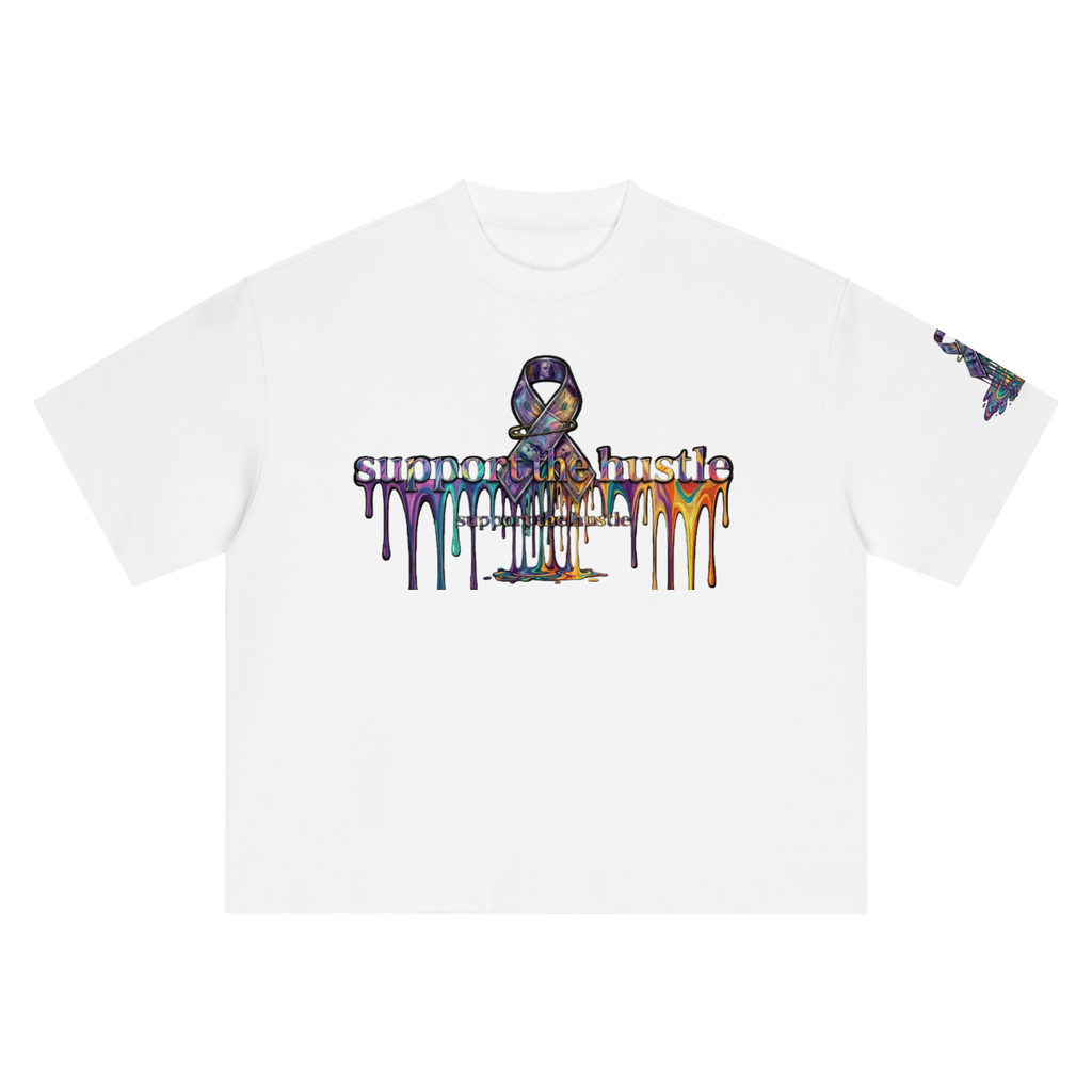 Graffiti drippin 2xcell Oversized T-Shirt