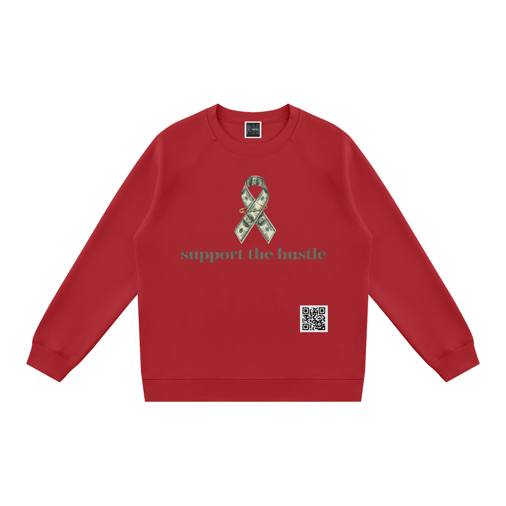 support the hustle Regular Fit Crewneck Sweatshirt