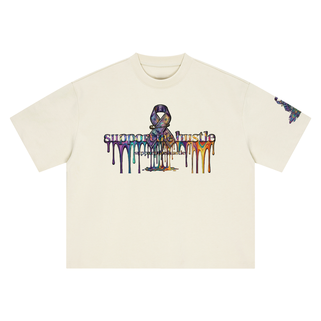Graffiti drippin 2xcell Oversized T-Shirt