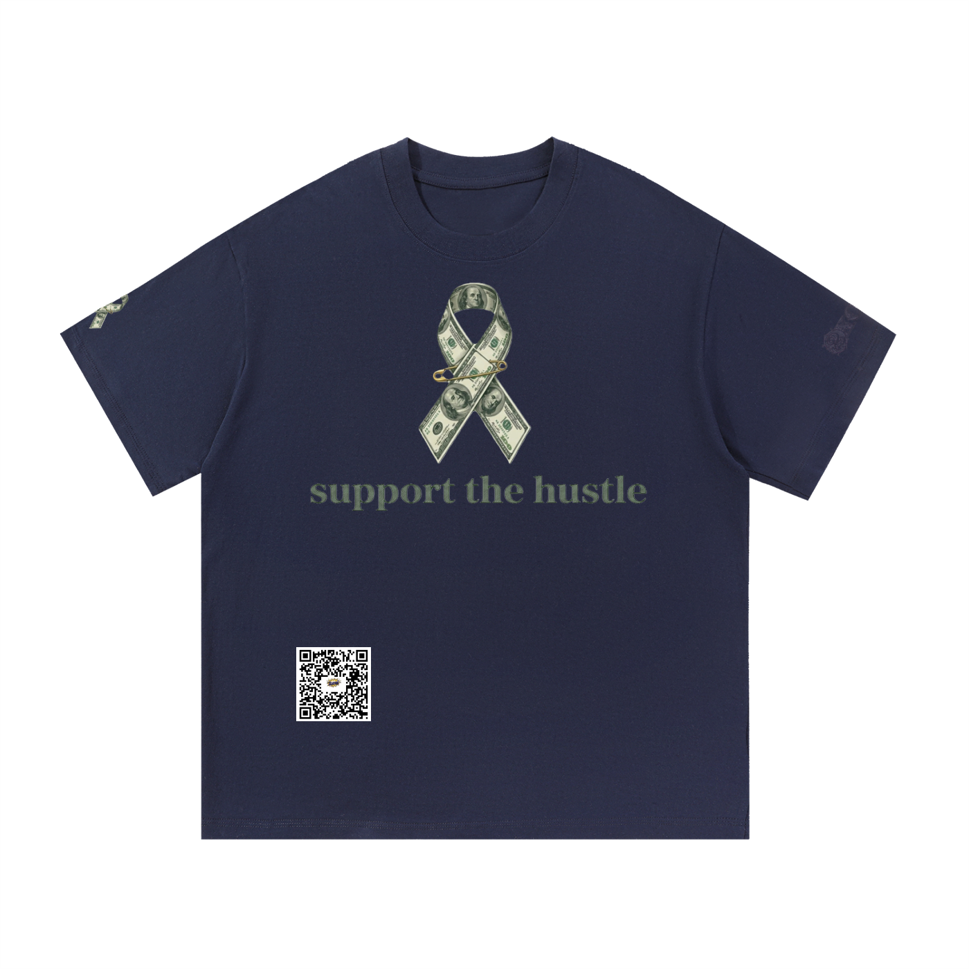support the hustle (basic) Cotton T-Shirt