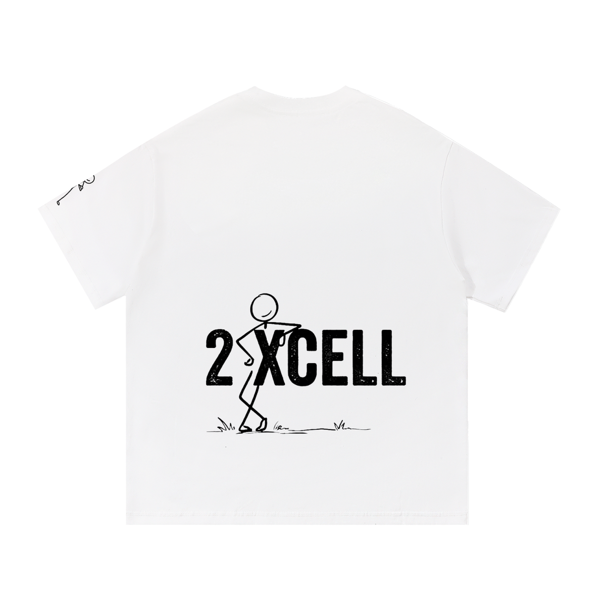 Push a hard line Essential Cotton T-Shirt