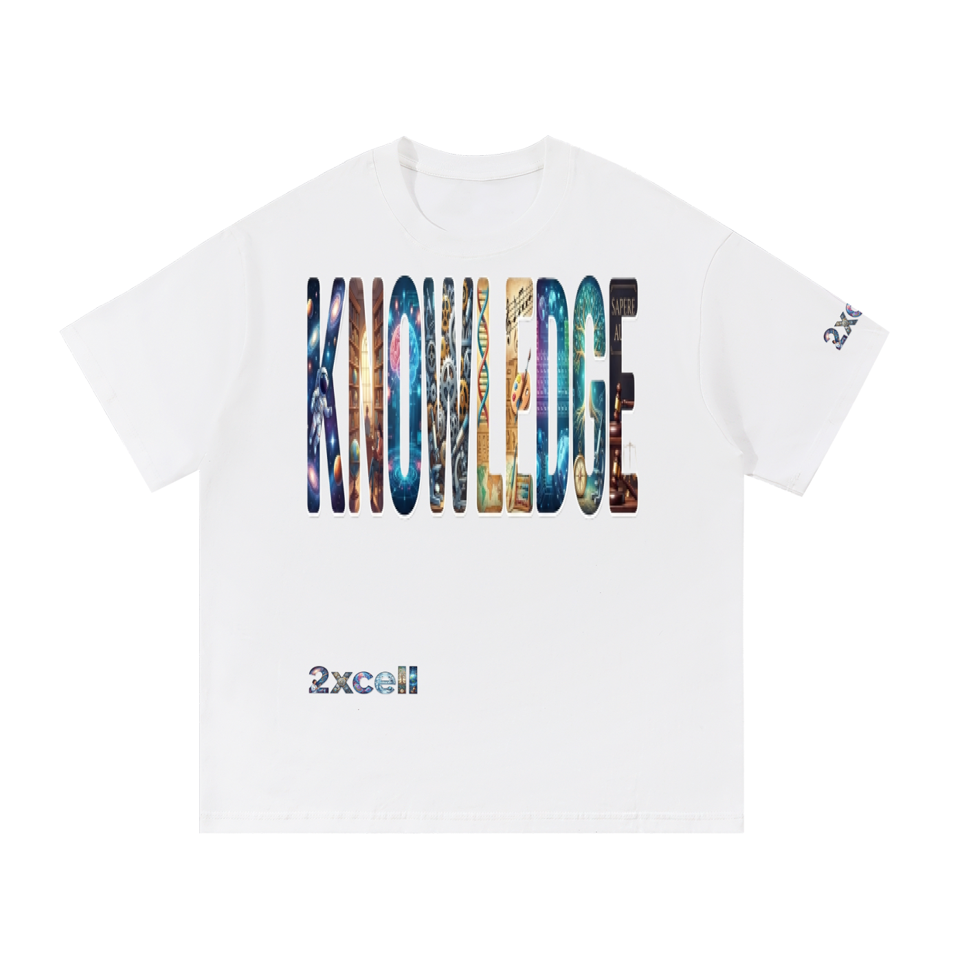 Knowledge Wisdom Essential Cotton T-Shirt