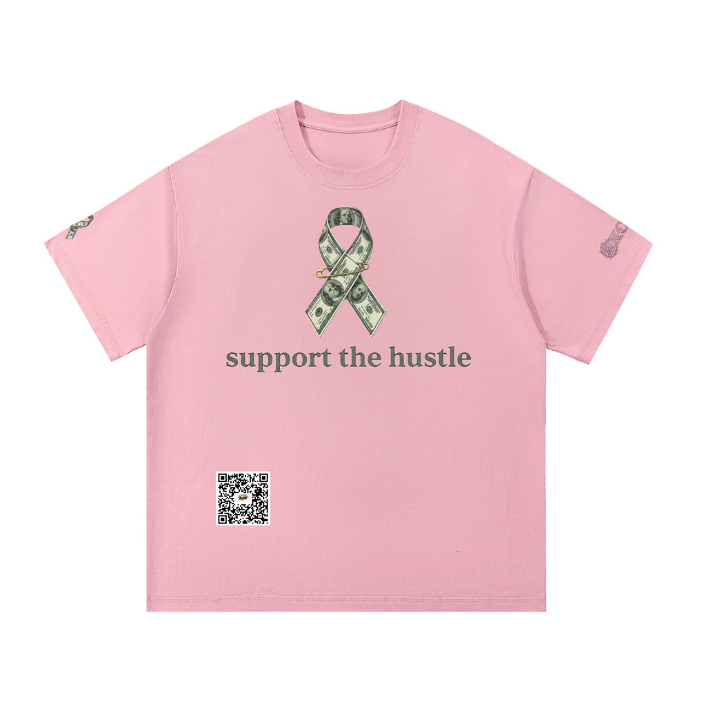 support the hustle (basic) Cotton T-Shirt
