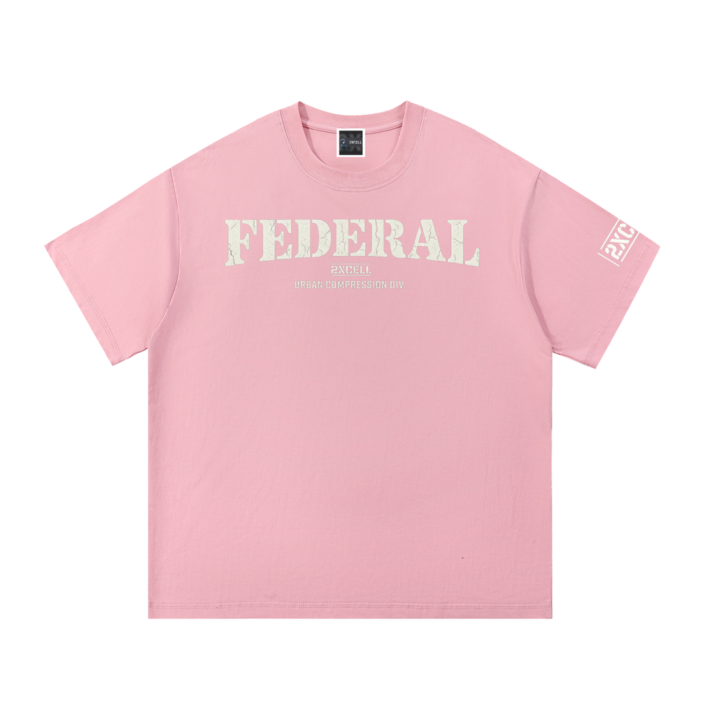 Federal Pressure (white text) Essential Cotton T-Shirt