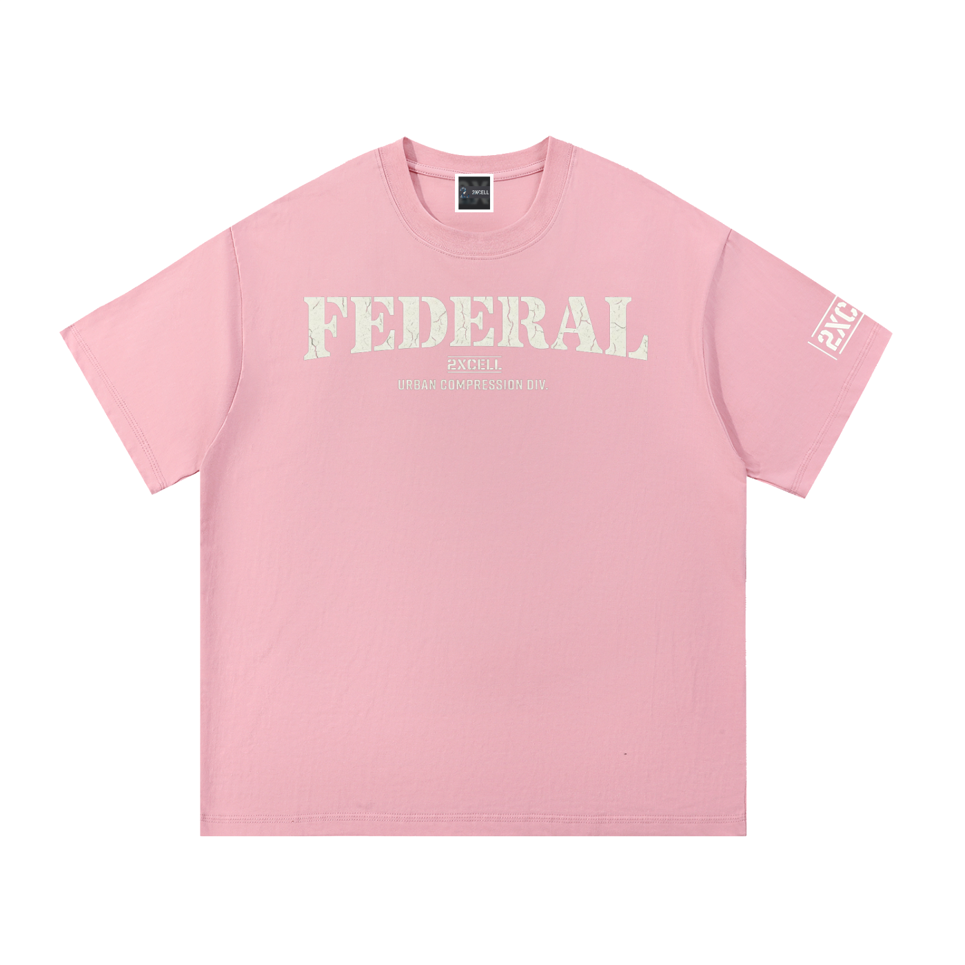Federal Pressure (white text) Essential Cotton T-Shirt