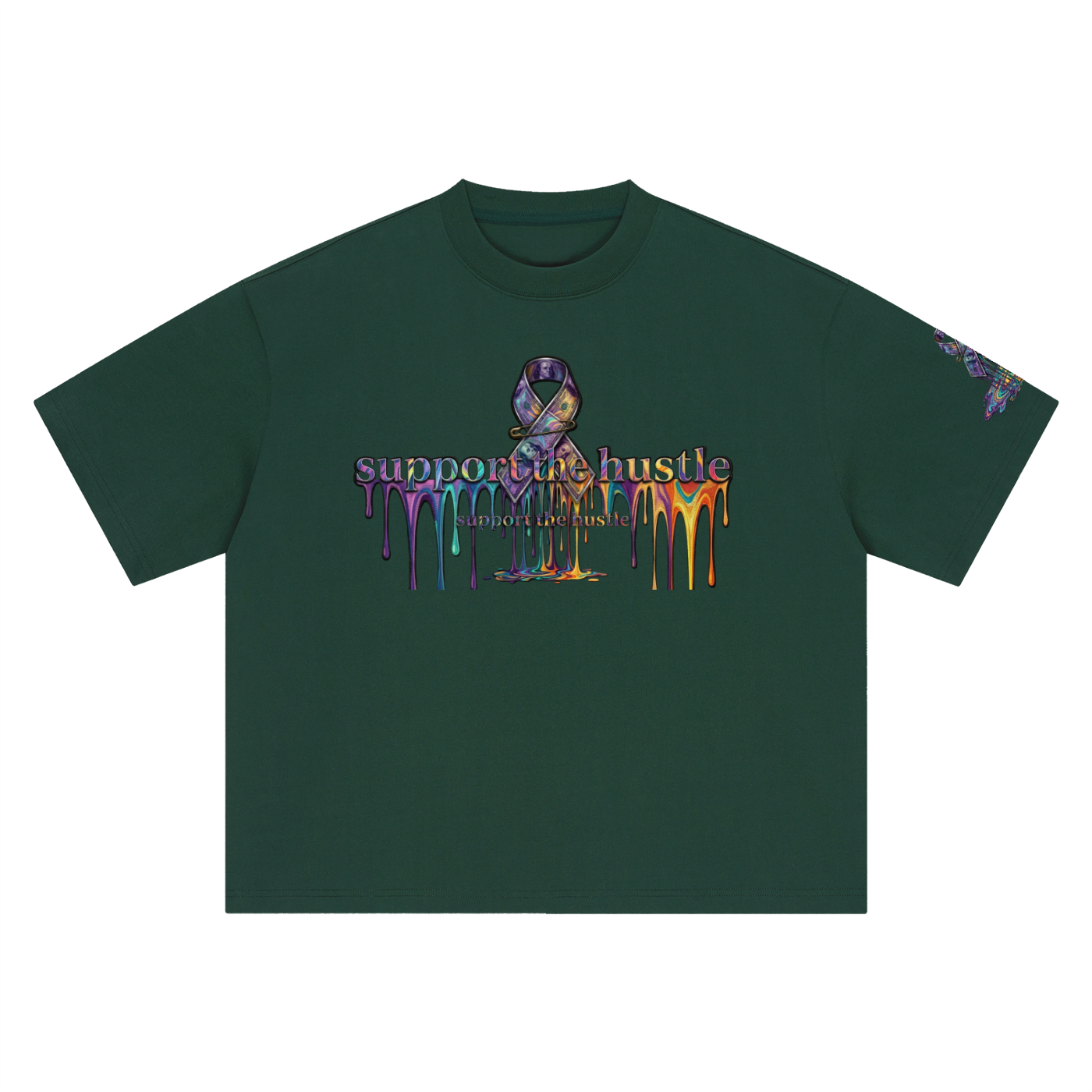 Graffiti drippin 2xcell Oversized T-Shirt