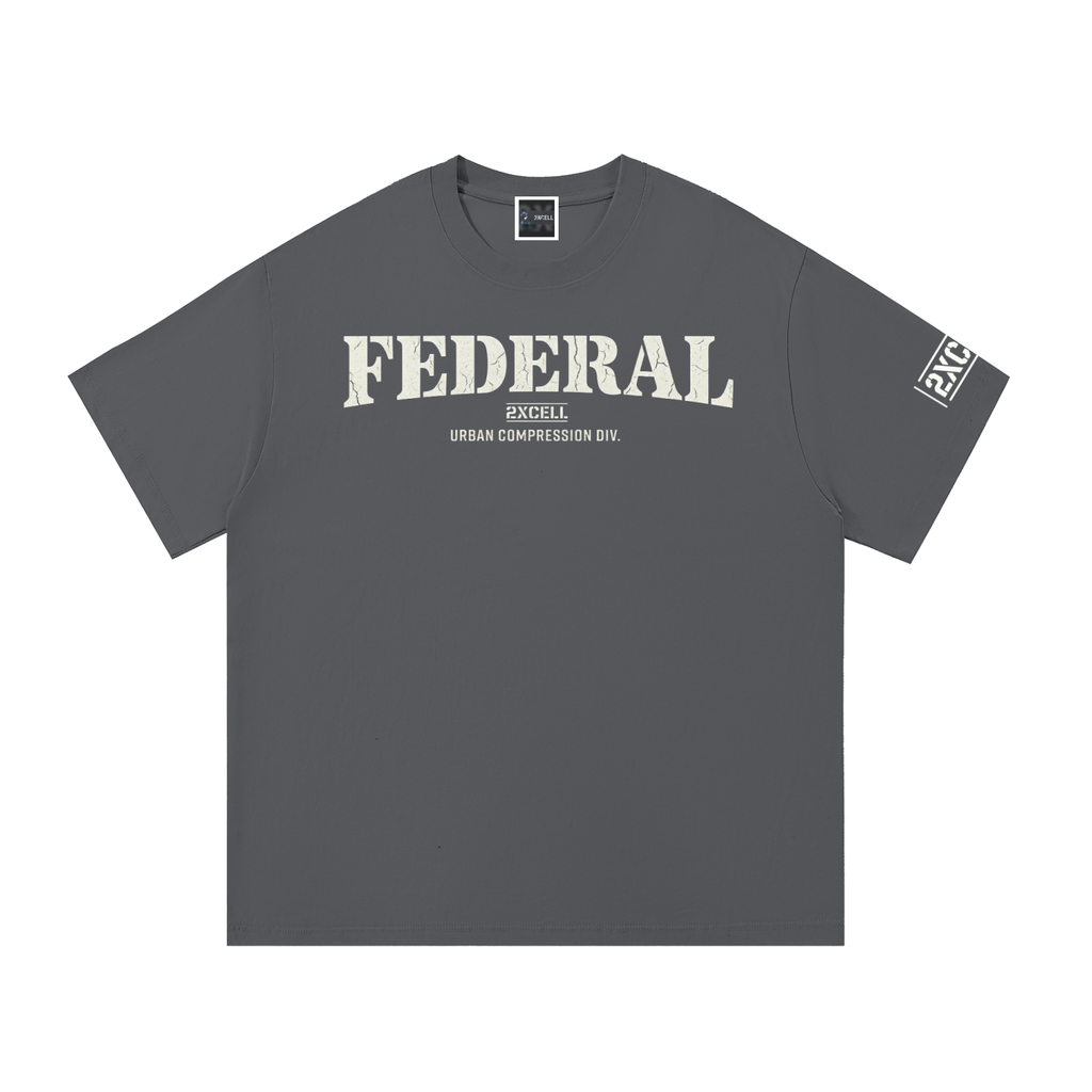 Federal Pressure (white text) Essential Cotton T-Shirt
