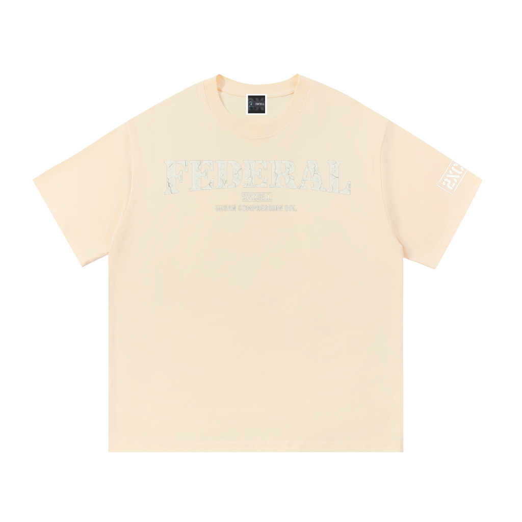 Federal Pressure (white text) Essential Cotton T-Shirt