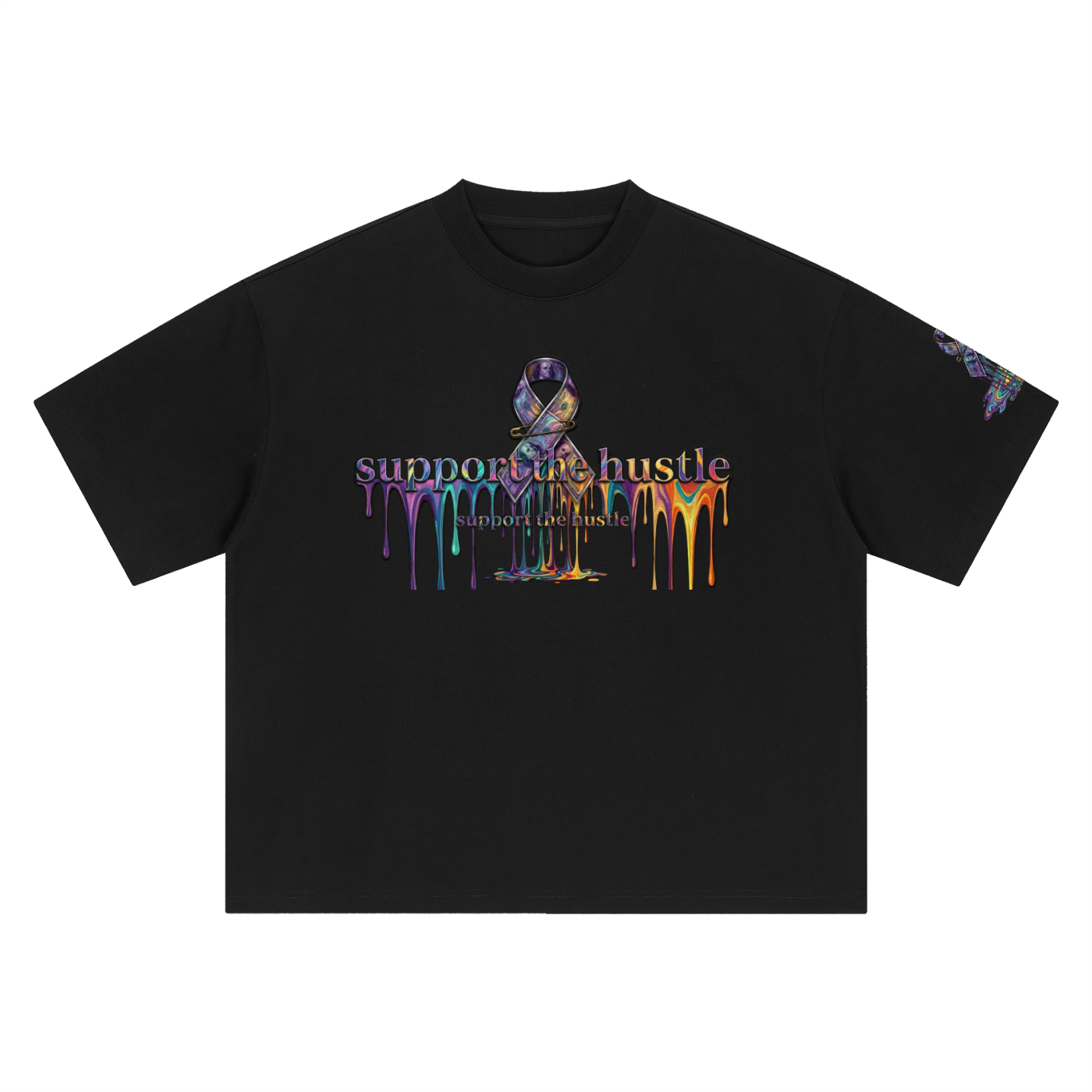 Graffiti drippin 2xcell Oversized T-Shirt
