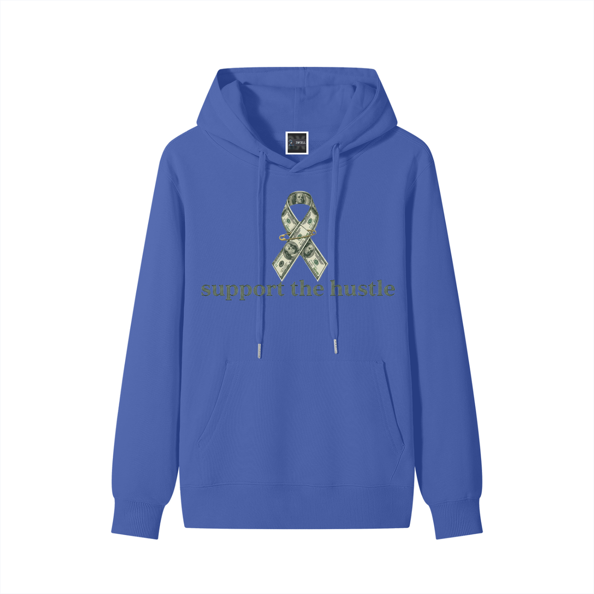 support the hustle Cotton Hoodie