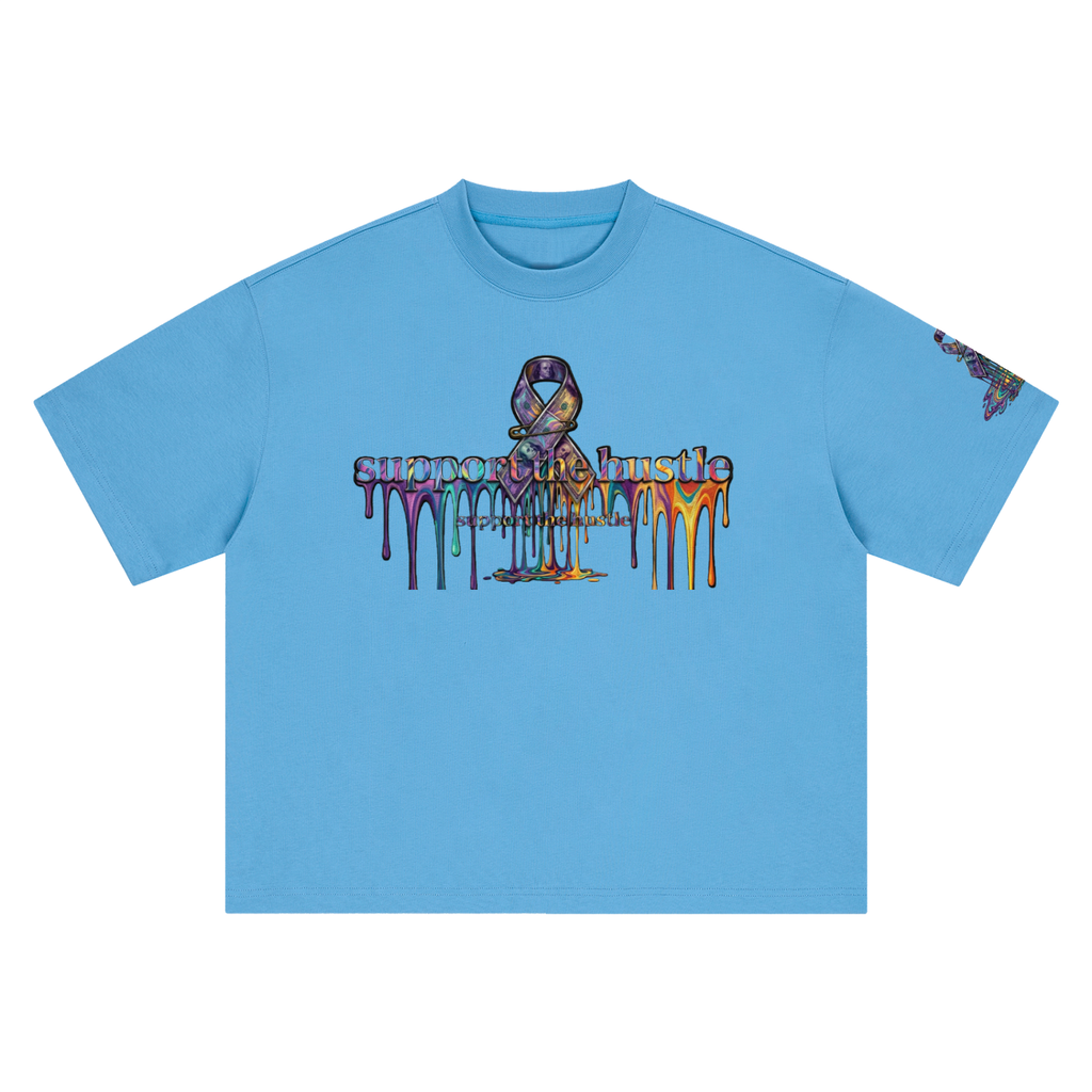 Graffiti drippin 2xcell Oversized T-Shirt