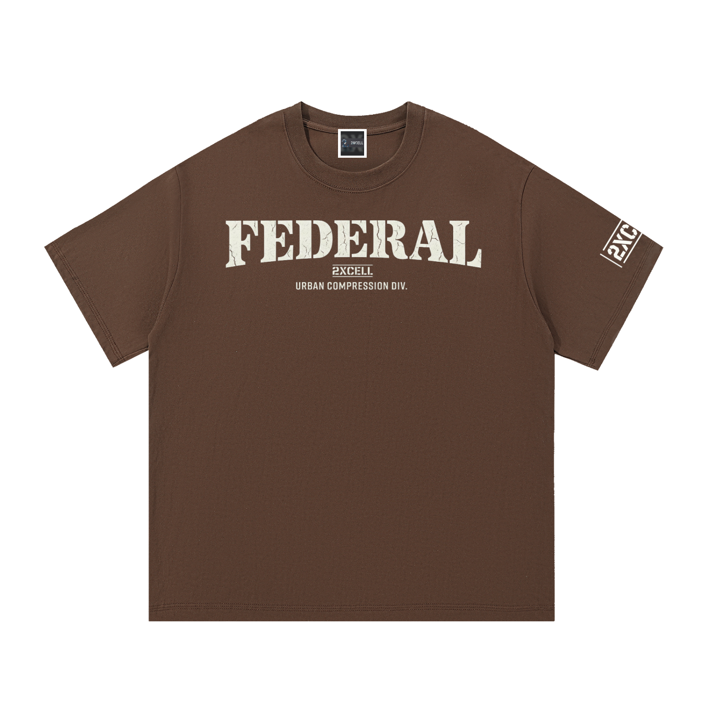 Federal Pressure (white text) Essential Cotton T-Shirt