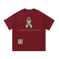 support the hustle (basic) Cotton T-Shirt
