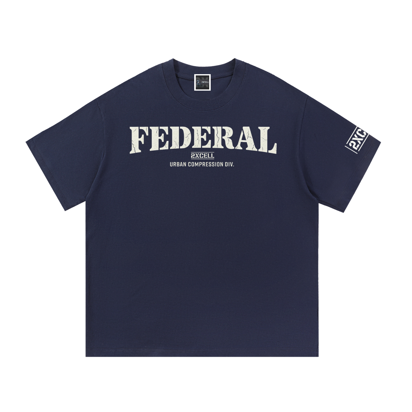 Federal Pressure (white text) Essential Cotton T-Shirt