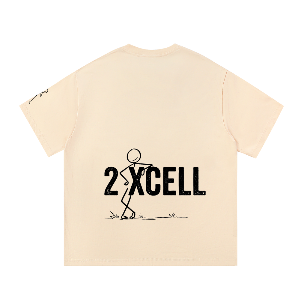 Push a hard line Essential Cotton T-Shirt